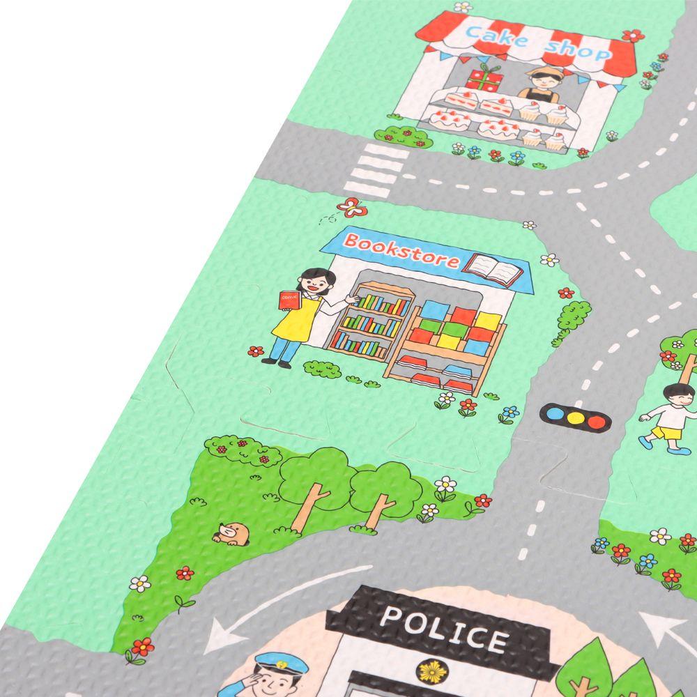 Alfombra Mat Eva Pista Ciudad 9 Pz Infanti-4