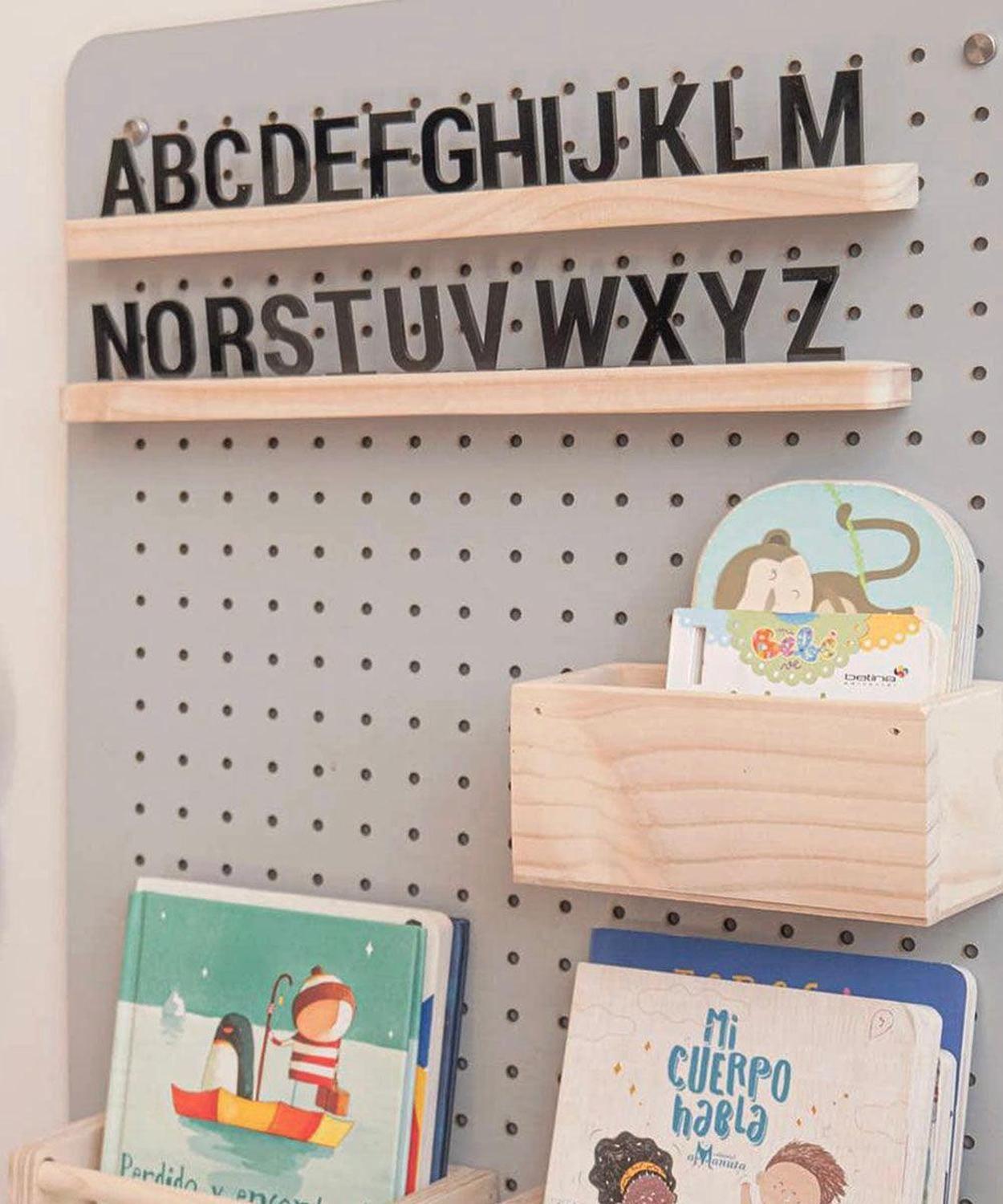 Repisa de madera lettering pequeña-1