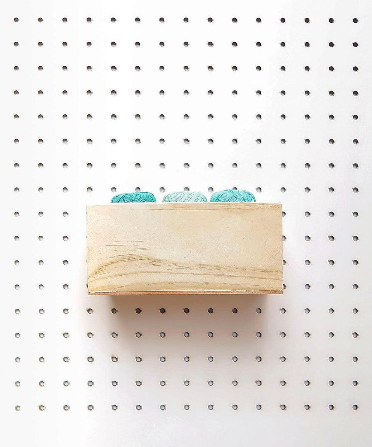 Caja madera rectangular GRANDE, compatible con panel-0