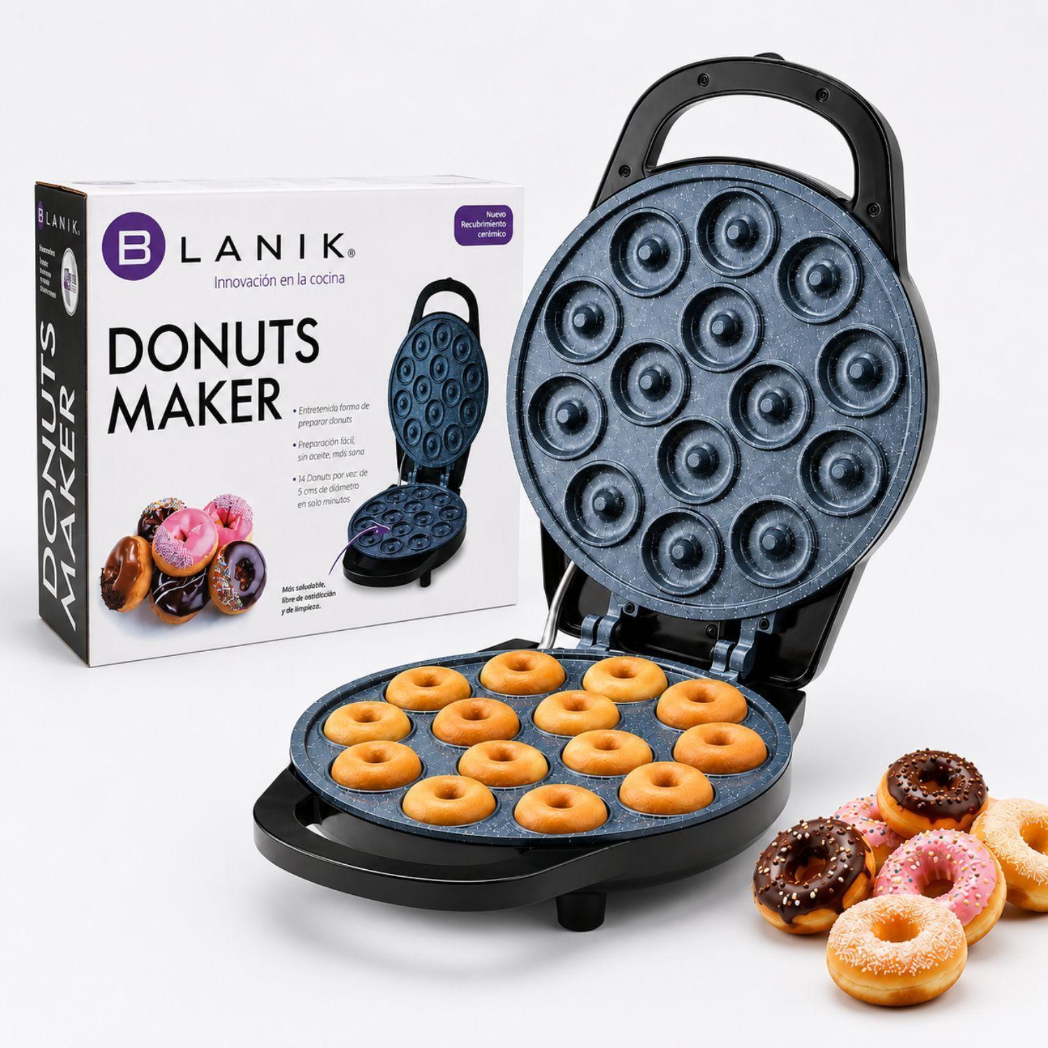 Maquina Mini Donas Donuts Maker Blanik Bdm04 Antiadherente-7