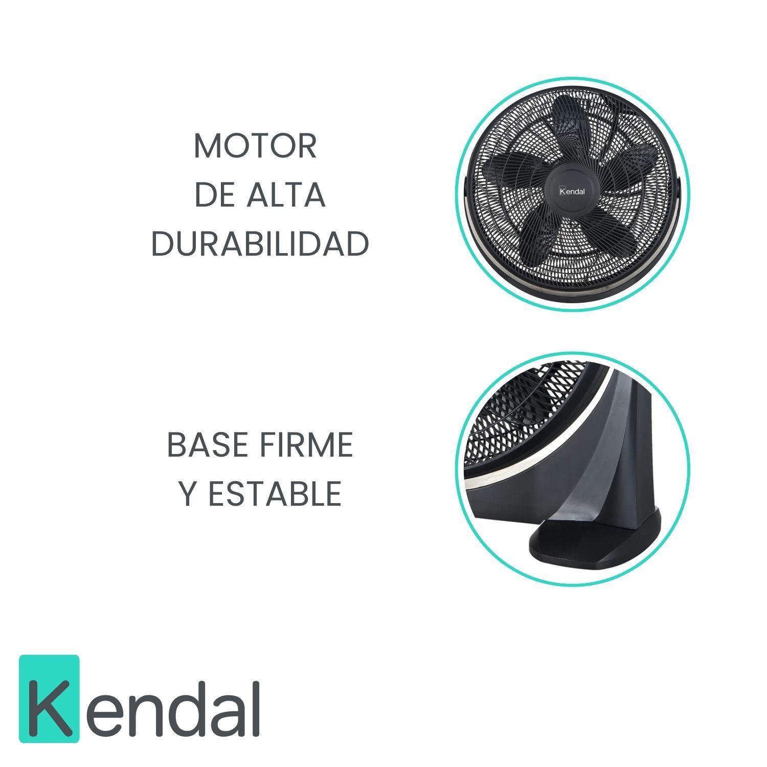 Ventilador Mesa Silencioso Box 20 Kvb-turbofan20t Kendal-6