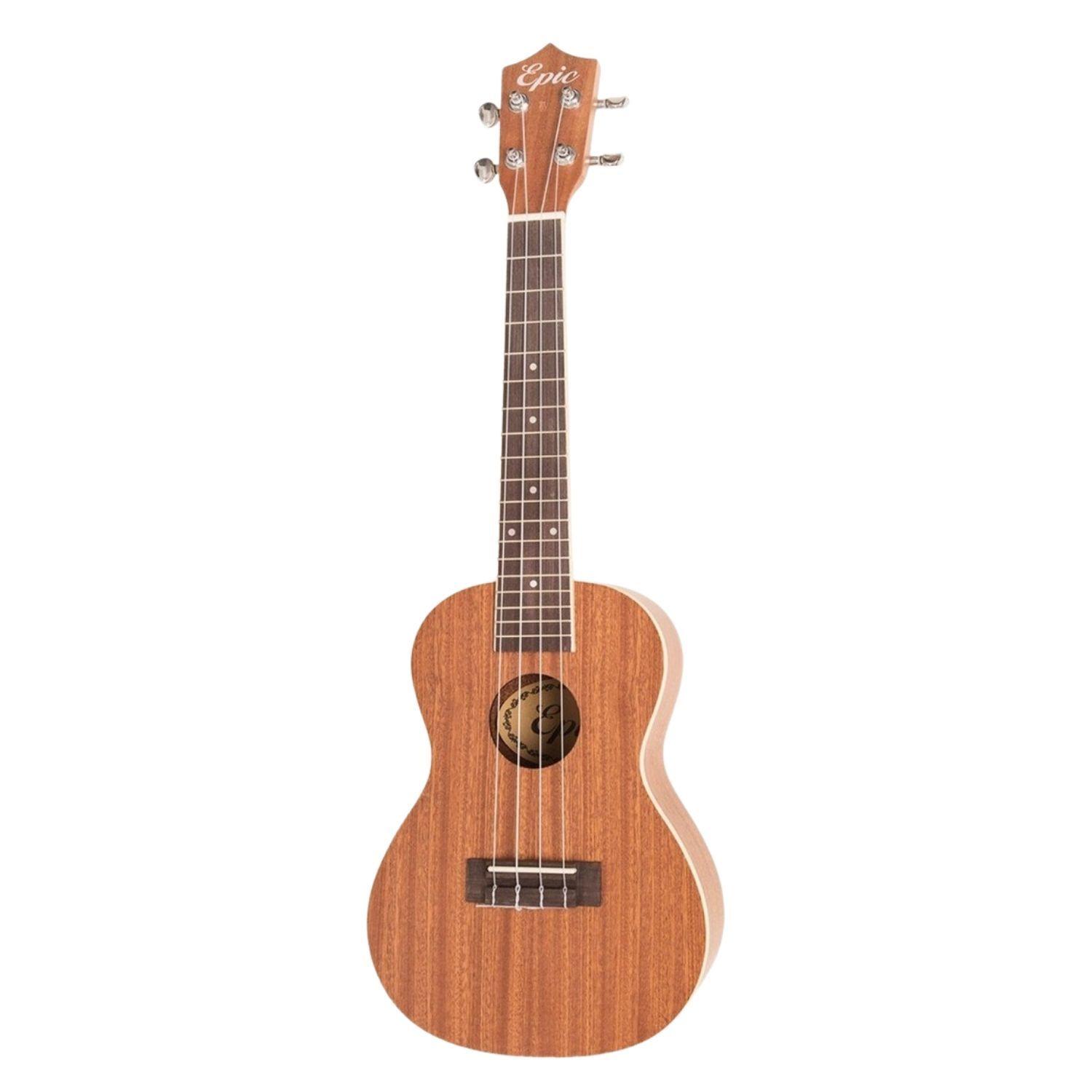 Ukelele Tenor Epic Uk26 19trastes Funda Soporte Cejillo Afinador-2