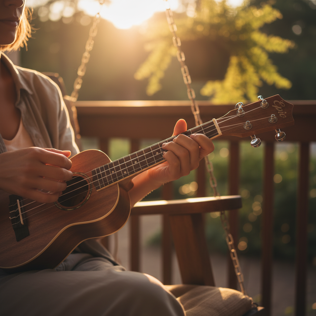 Ukelele Tenor Epic Uk26 19trastes Funda Soporte Cejillo Afinador-4