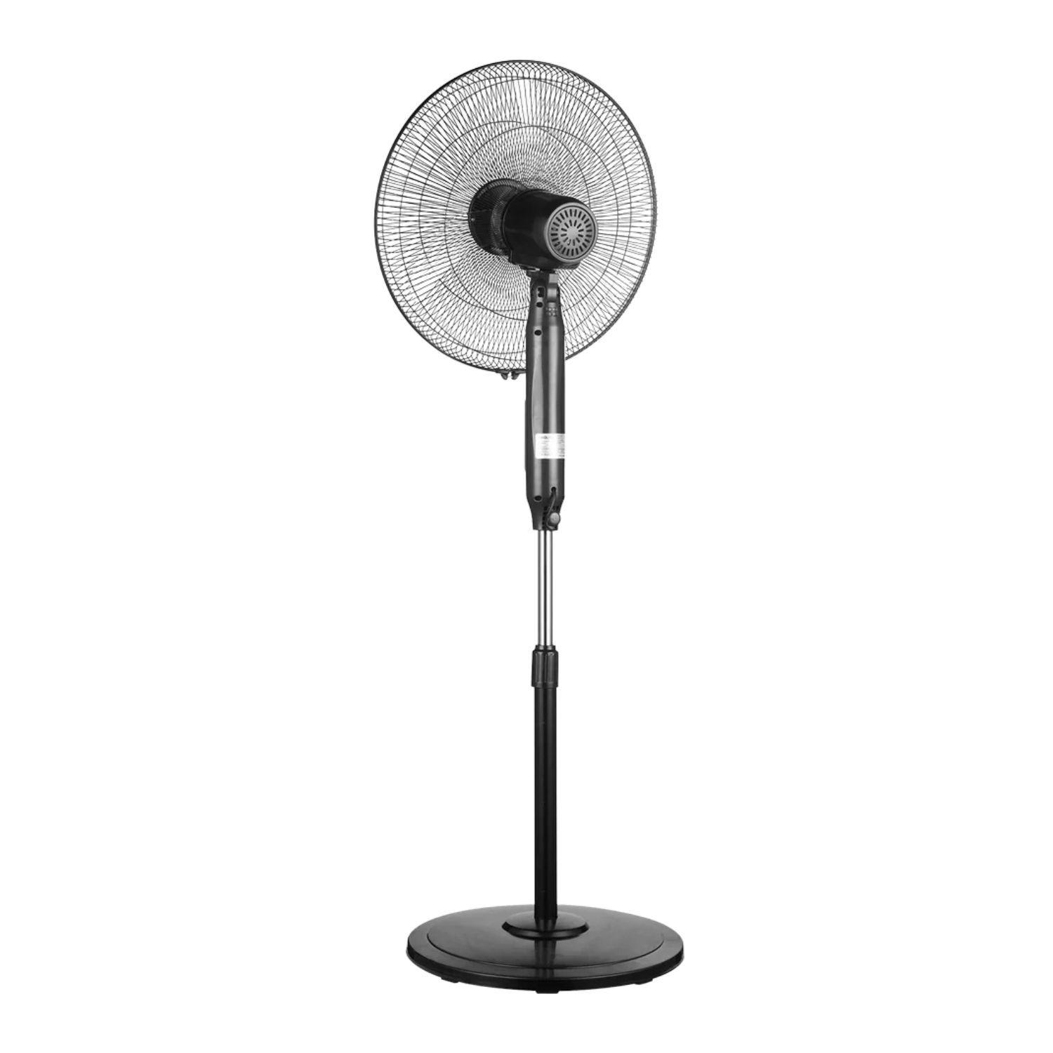 Ventilador Pedestal Pie Silencioso 18 V18p8r Black Airolite-4
