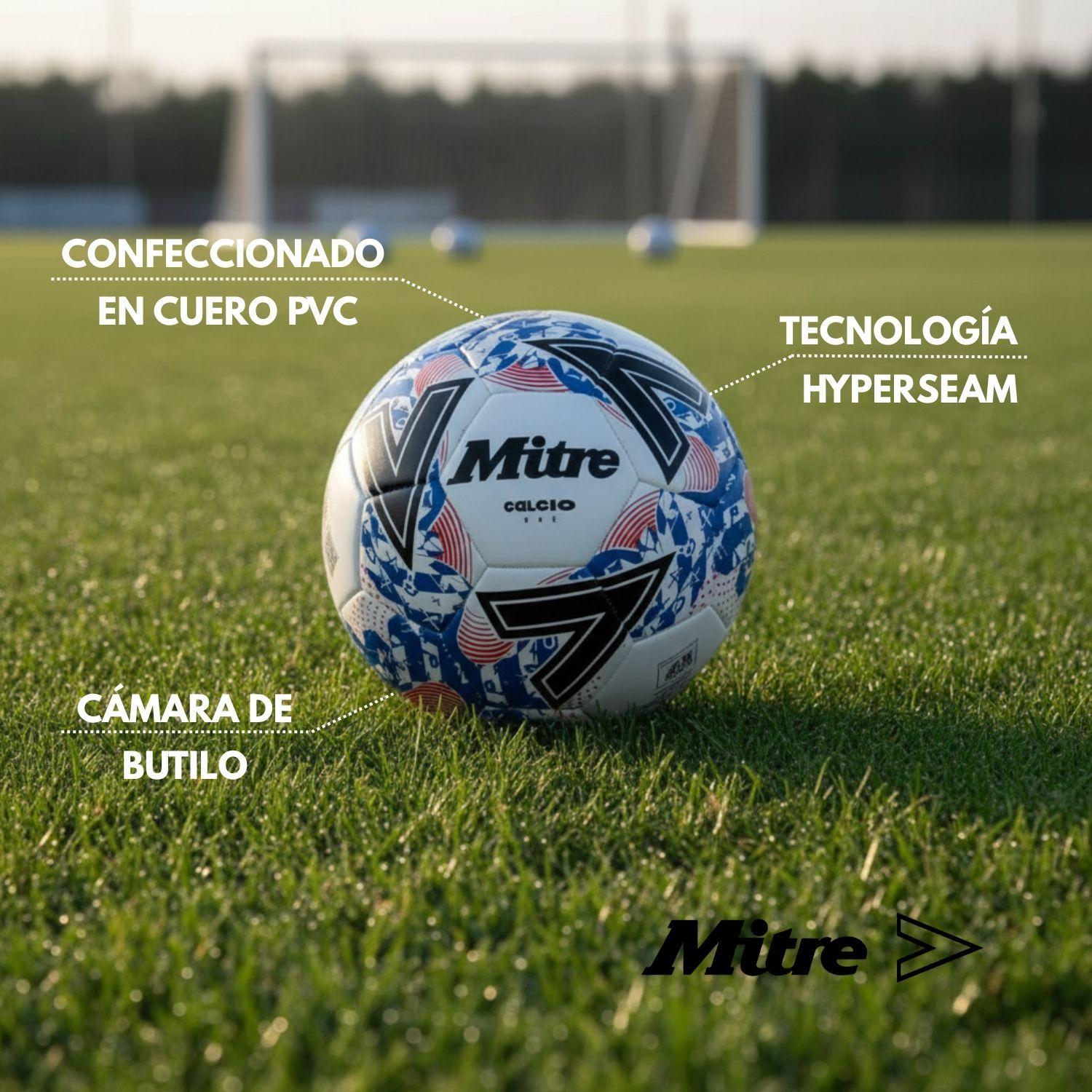 Balon Futbol Pelota Futbol Mitre Calcio T5 Campo Pasto-2