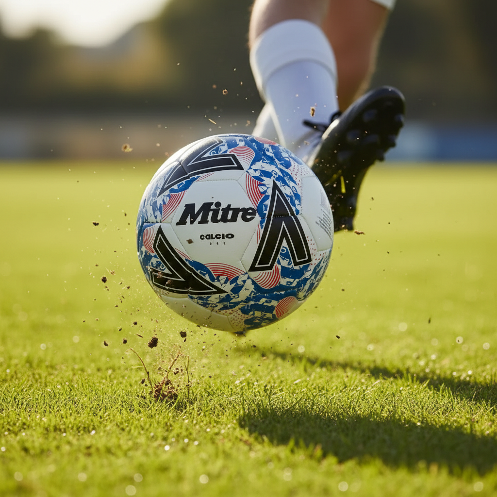 Balon Futbol Pelota Futbol Mitre Calcio T5 Campo Pasto-5