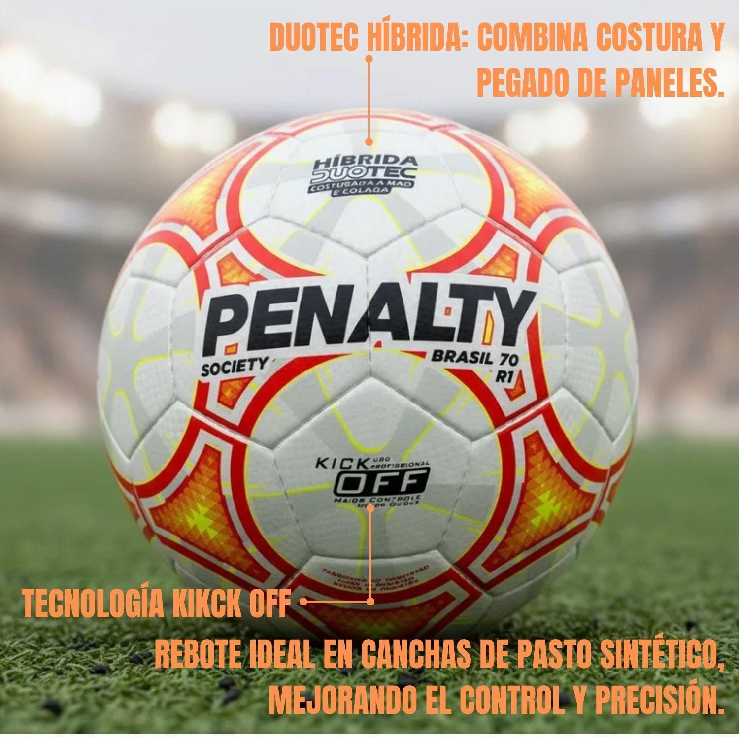 Balon Futbolito Pelota Futbol7 Penalty Brasil70 Bot Medio N5-4