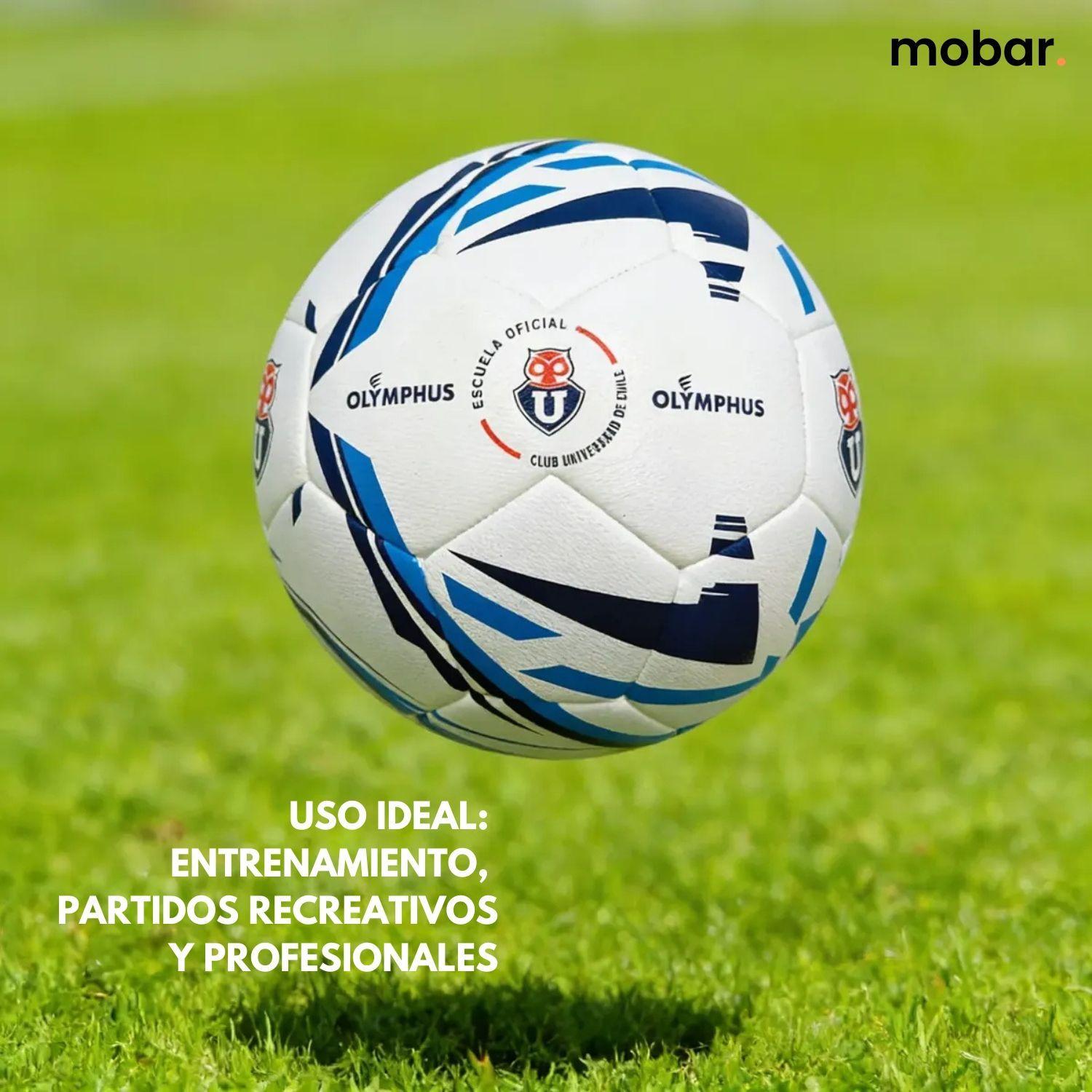 Balon Futbol Escuela U De Chile N5 Oficial Olymphus Bote Alto-5