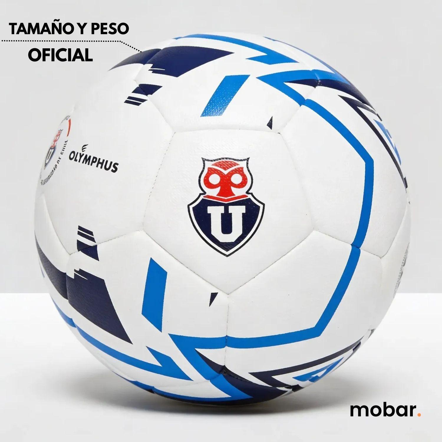 Balon Futbol Escuela U De Chile N5 Oficial Olymphus Bote Alto-6