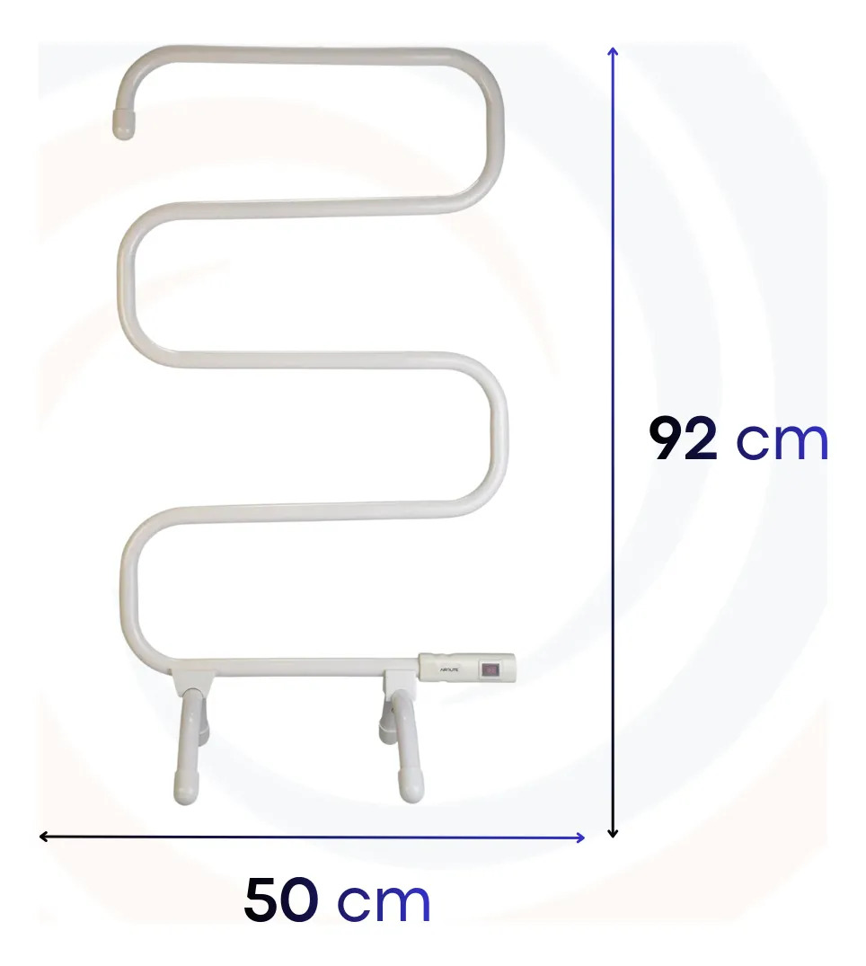 Secatoallas Dual Blanco 100w St 100 Airolite Secador Toallas-5