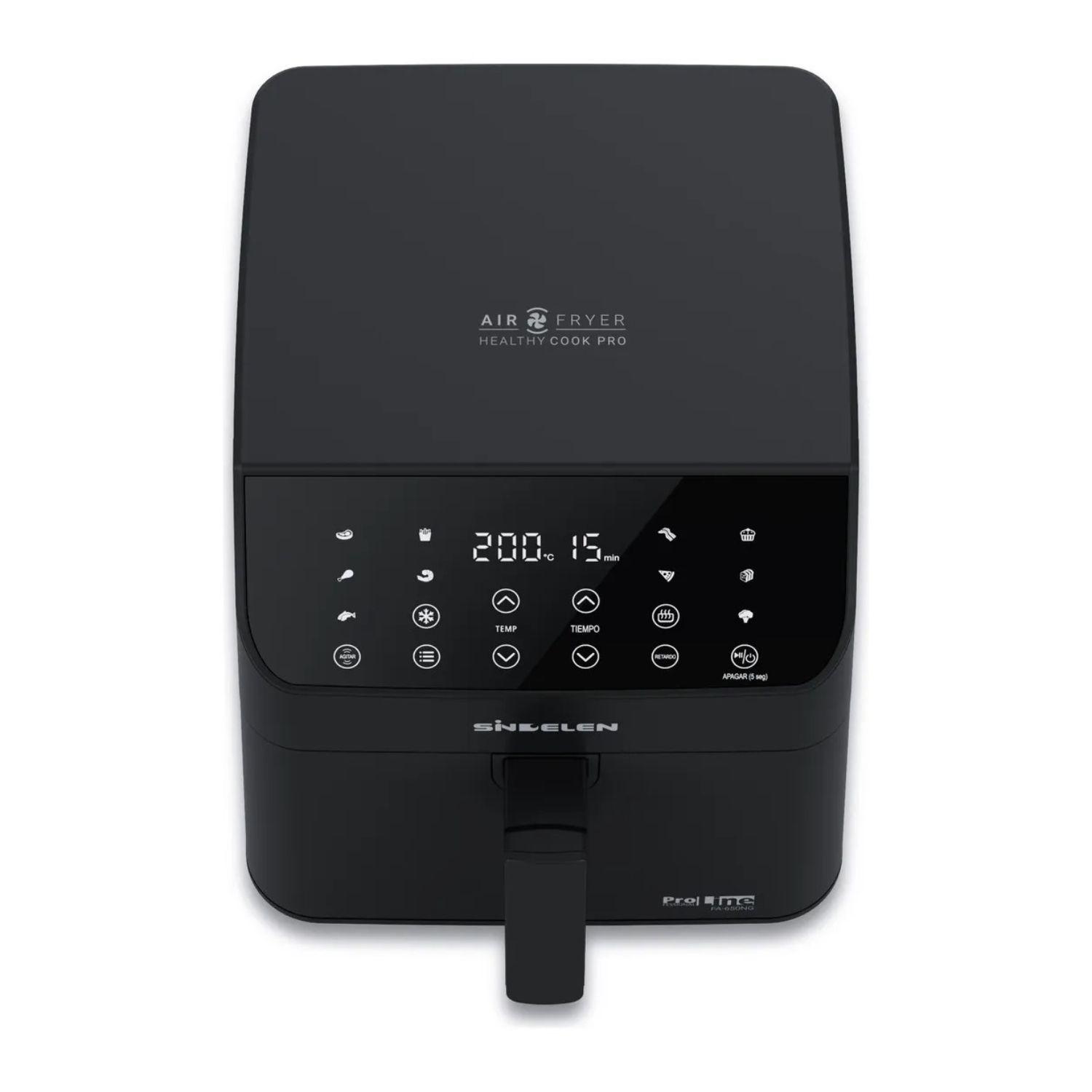 Freidora Aire Sindelen 6 5lts Fa 650ng Panel Digital 10 Prog-4