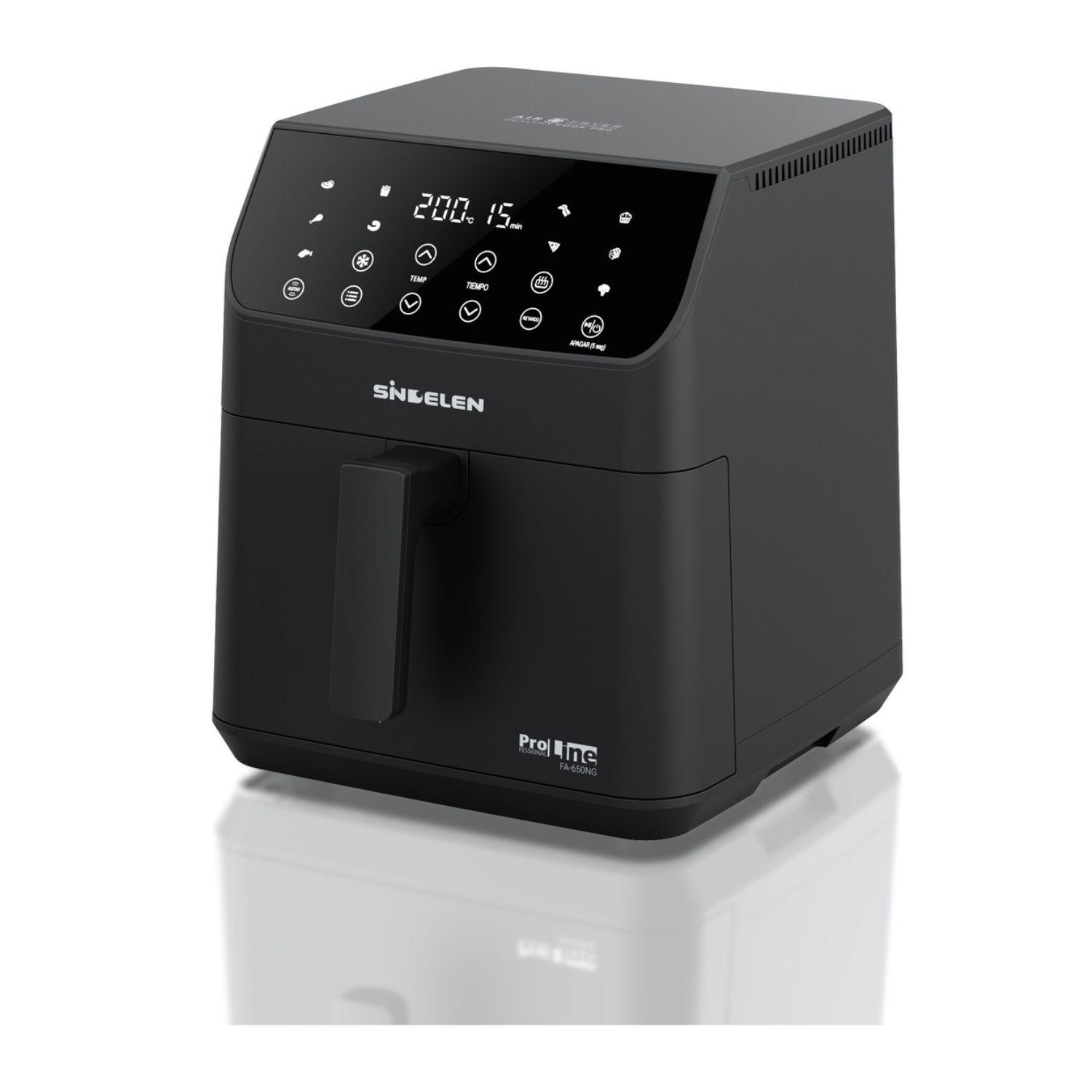 Freidora Aire Sindelen 6 5lts Fa 650ng Panel Digital 10 Prog-5