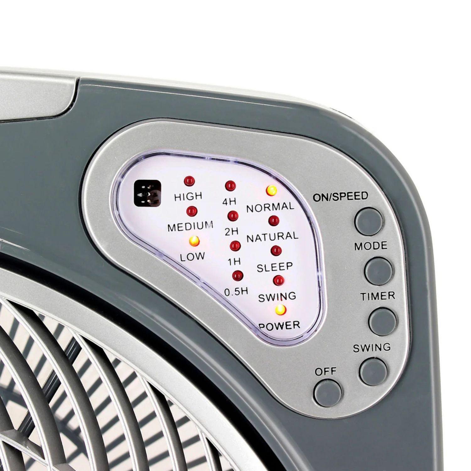 Ventilador Piso Escritorio 12 Cr Y Timer V12a5r Airolite-2