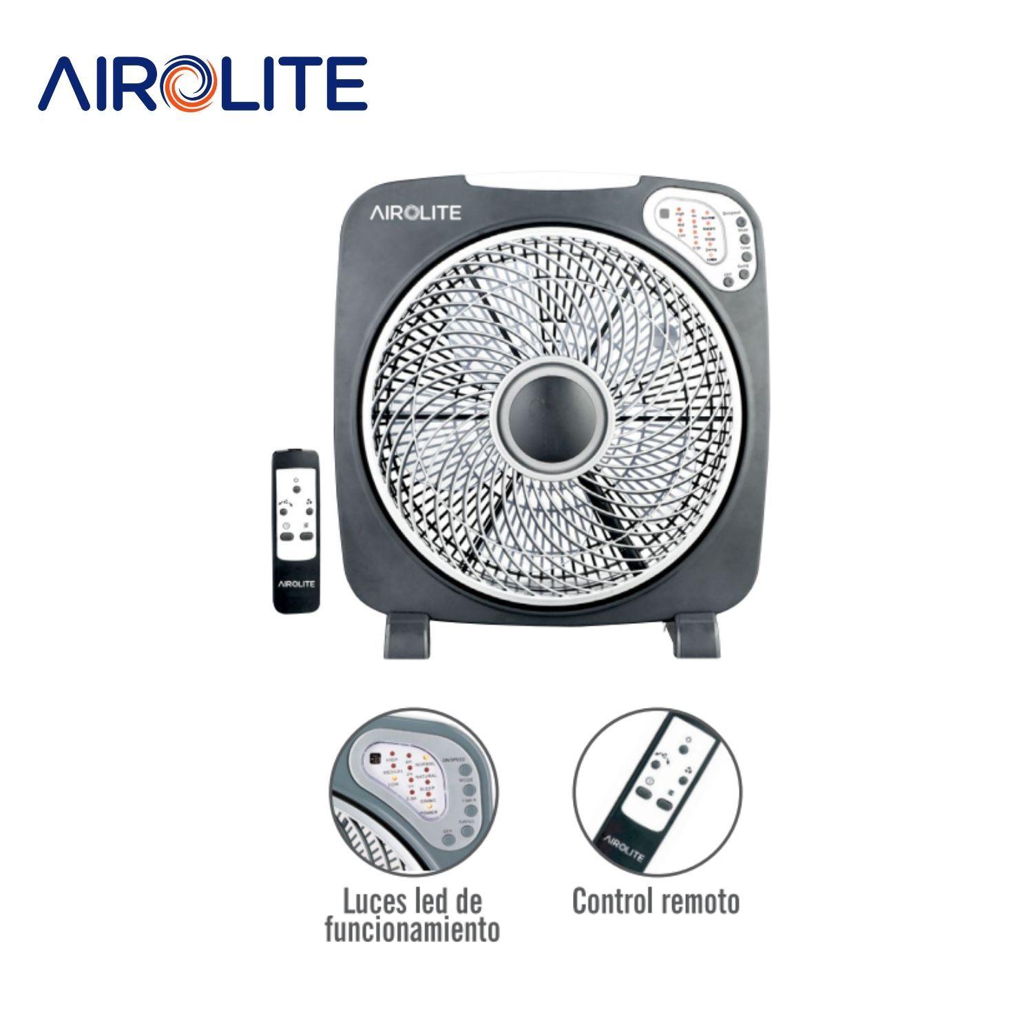 Ventilador Piso Escritorio 12 Cr Y Timer V12a5r Airolite-4