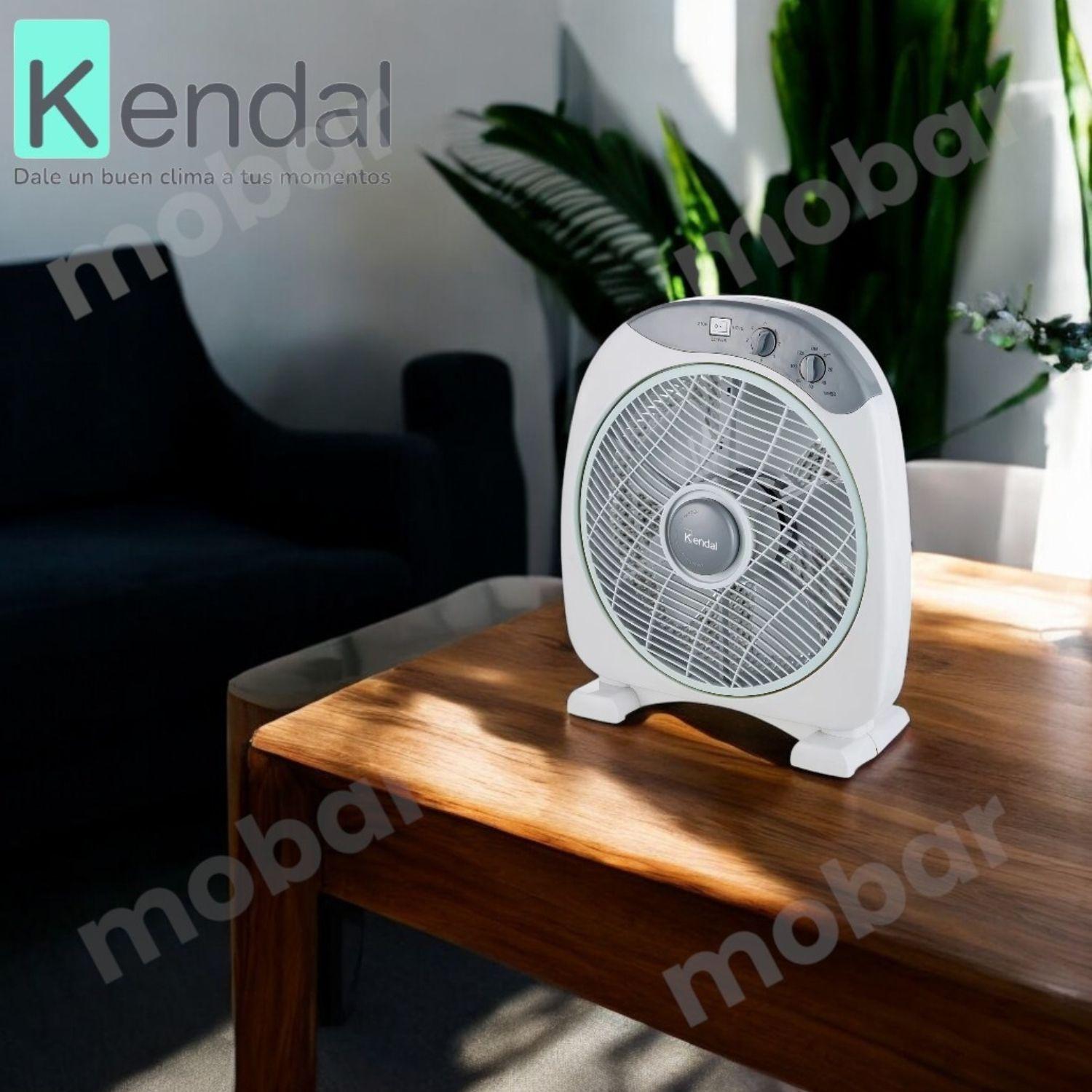 Ventilador Mesa Piso Silencioso Kendal Box Kf-12b3 Timer 120 Min-5