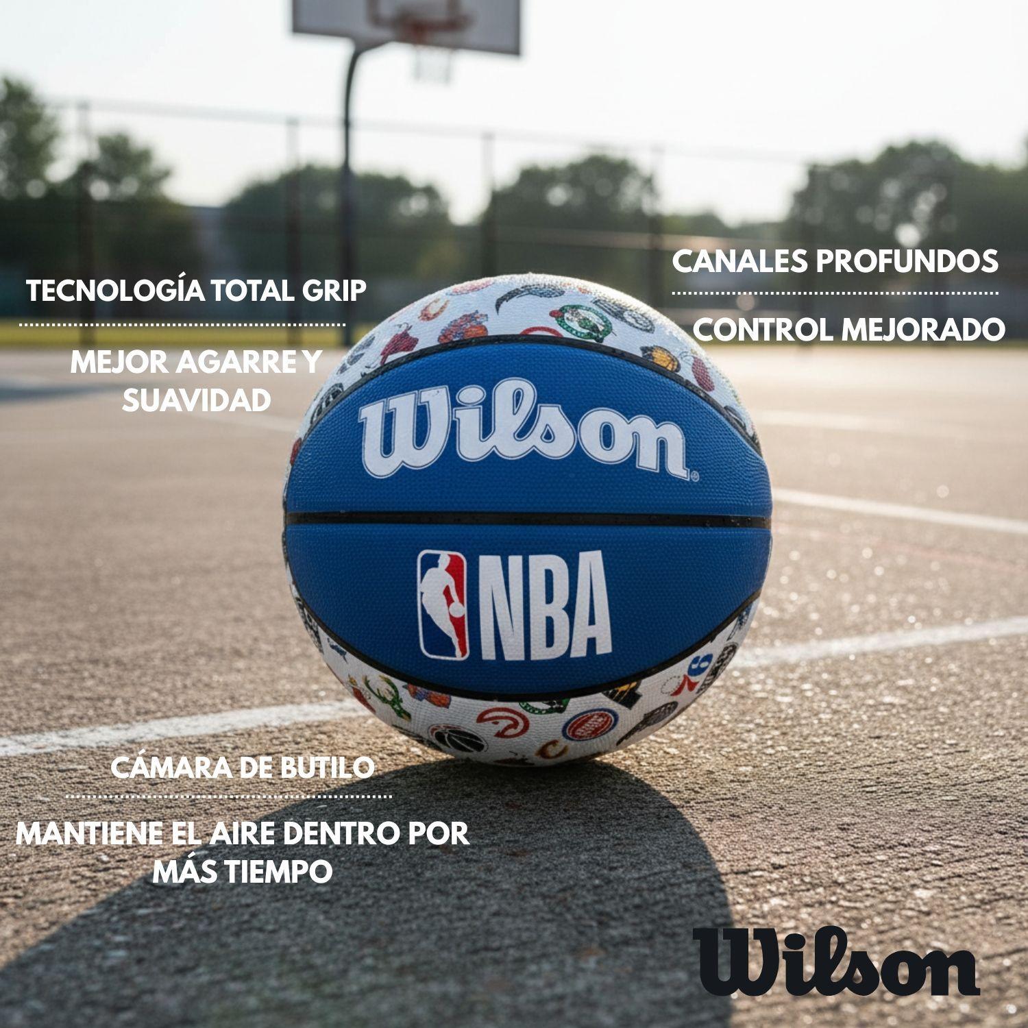 Balon Basquetbol Basketball Wilson All Team Tama o 7 Oficial-2