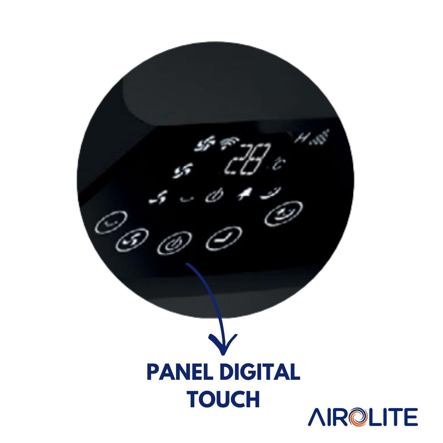 Ventilador Torre Pie Purificador Aire Vt08r Wifi Airolite Control Remoto-5