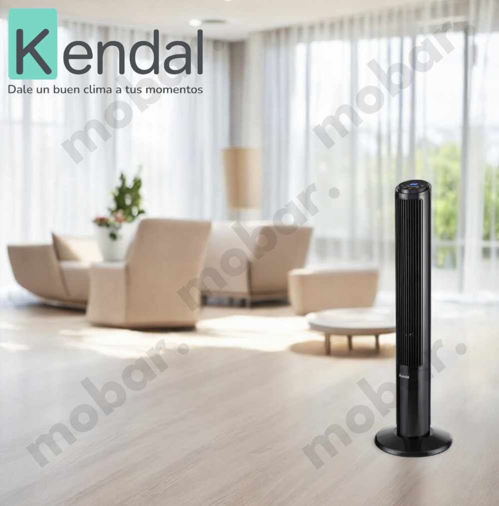 Ventilador Torre Pedestal Silencioso Kendal Kvt-k4007 Wifi-3