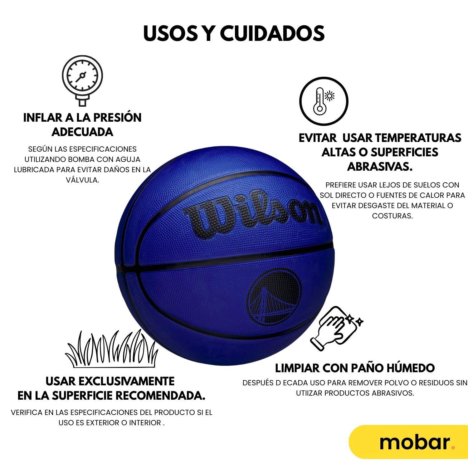 Balon Basquetbol Pelota Basketbal N 7 Wilson Solid Warriors-7