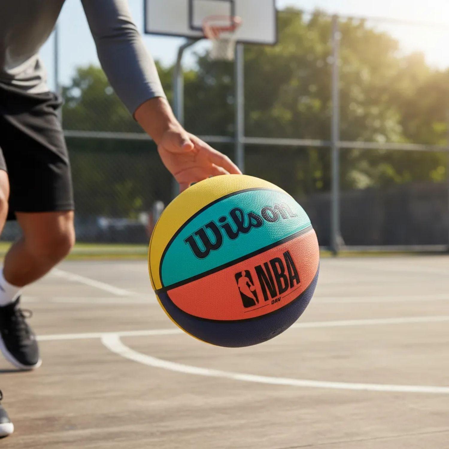 Balon Basquetbol Pelota Basketball Wilson N7 Drv Alternating-8