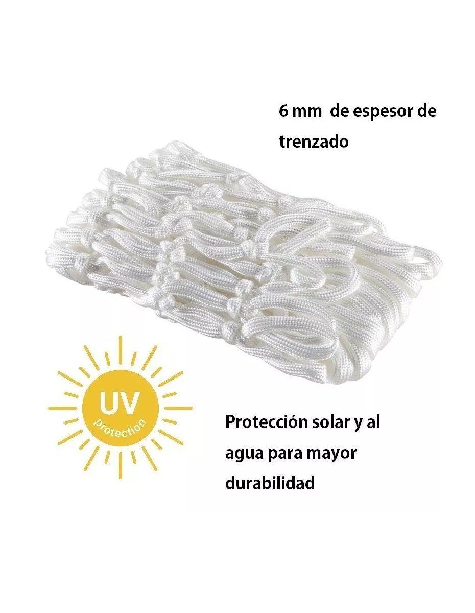 Red Basquetbol Baloncesto Muuk 6mm Resiste Sol Y Lluvia Par-3