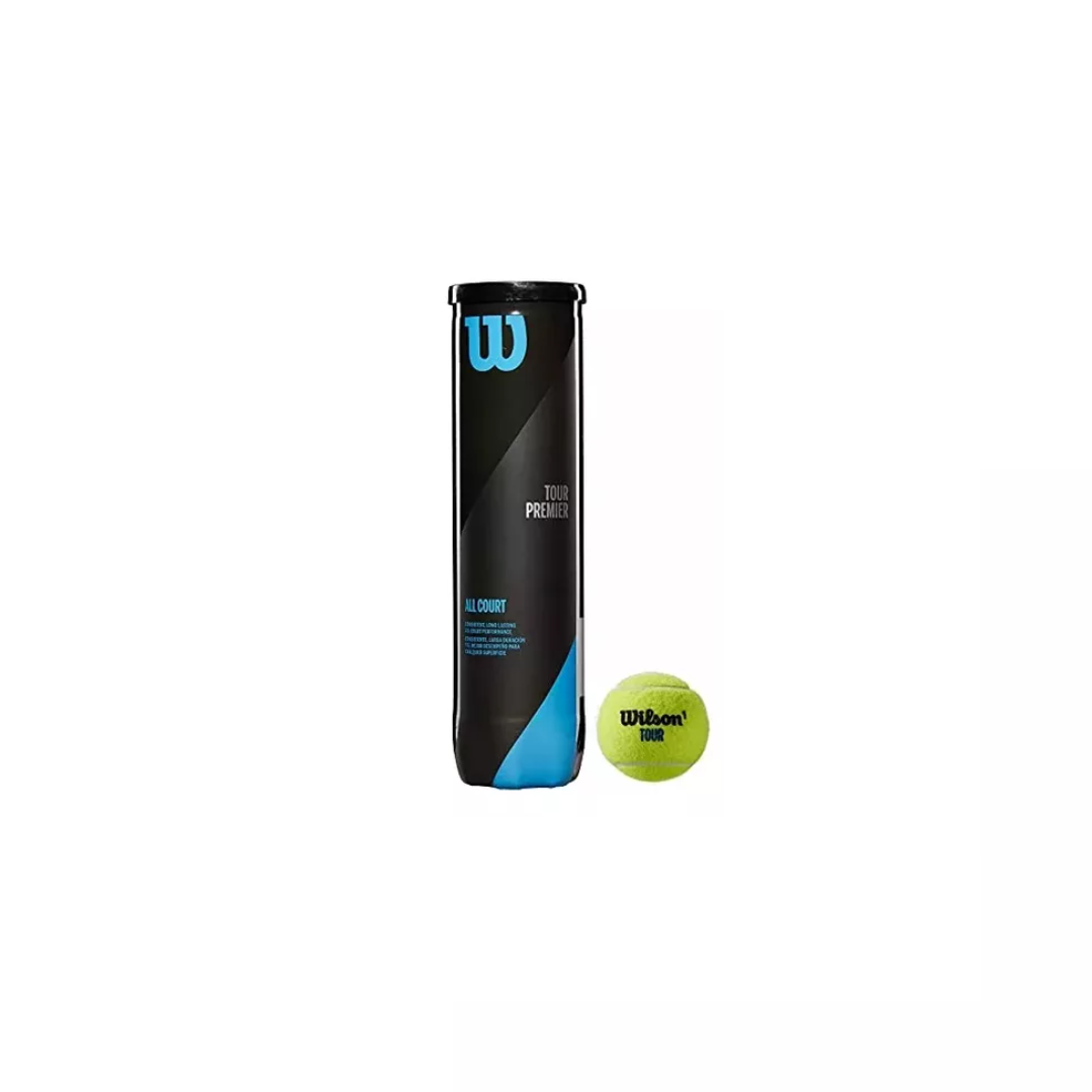 Pelotas Tenis Pelotas Padel Wilson Tour Premier Tarro 3 Unid-1