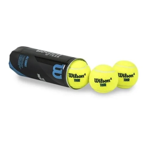 Pelotas Tenis Pelotas Padel Wilson Tour Premier Tarro 3 Unid-2