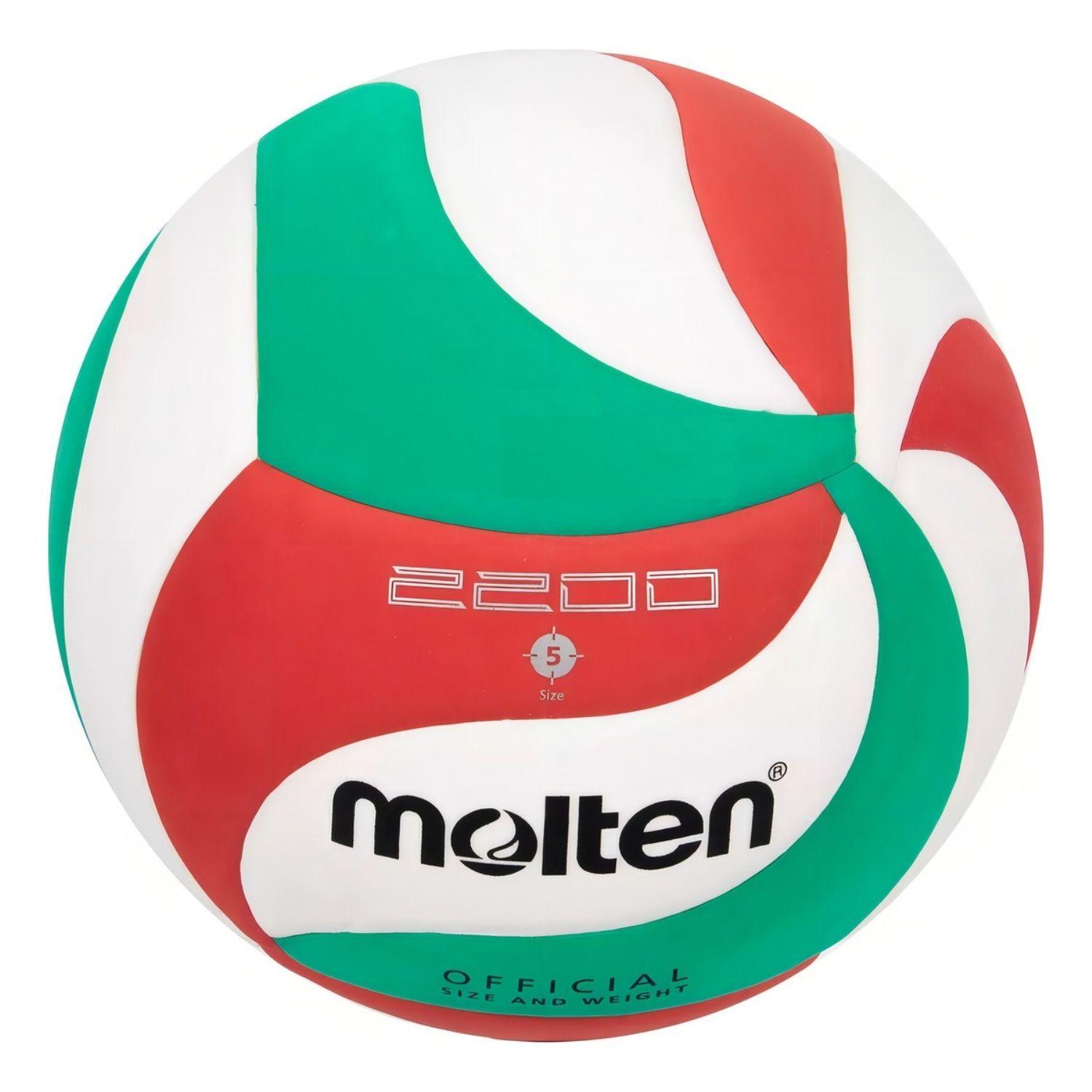 Pelota Volleyball Balon Voleibol Voley 5 V5m2200 Molten Pu-3