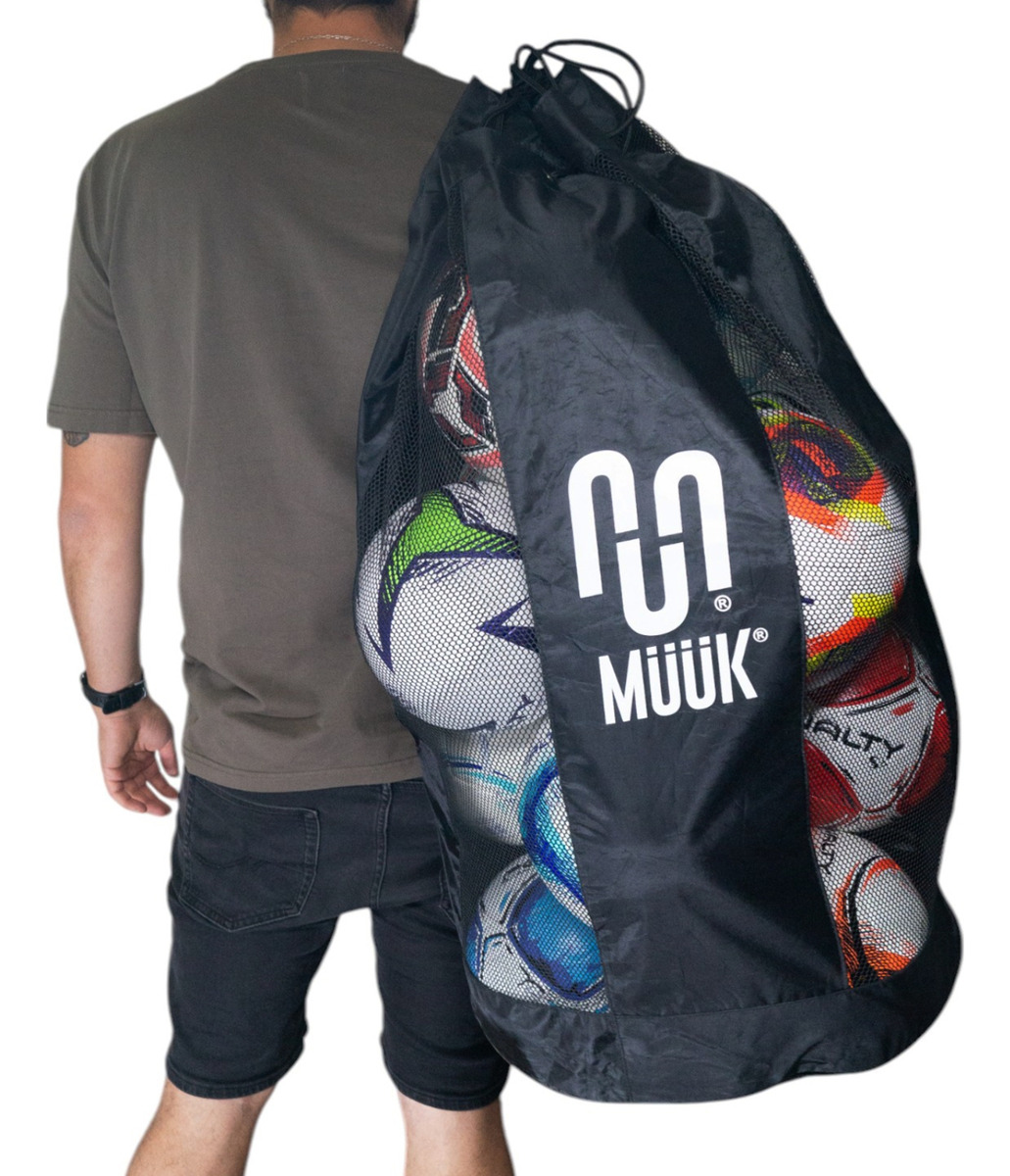 Bolso Balonero Deportivo Traslado De Balones 12 Unids Muuk-4