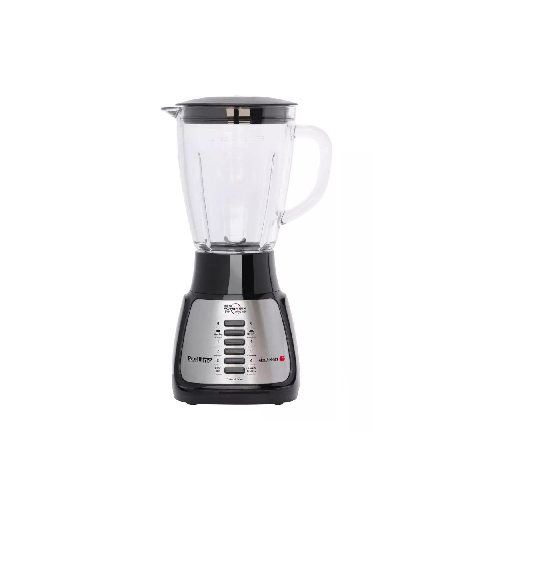Licuadora Juguera Sindelen L-5500in 1,5lt 6 Velocidades 600w-0