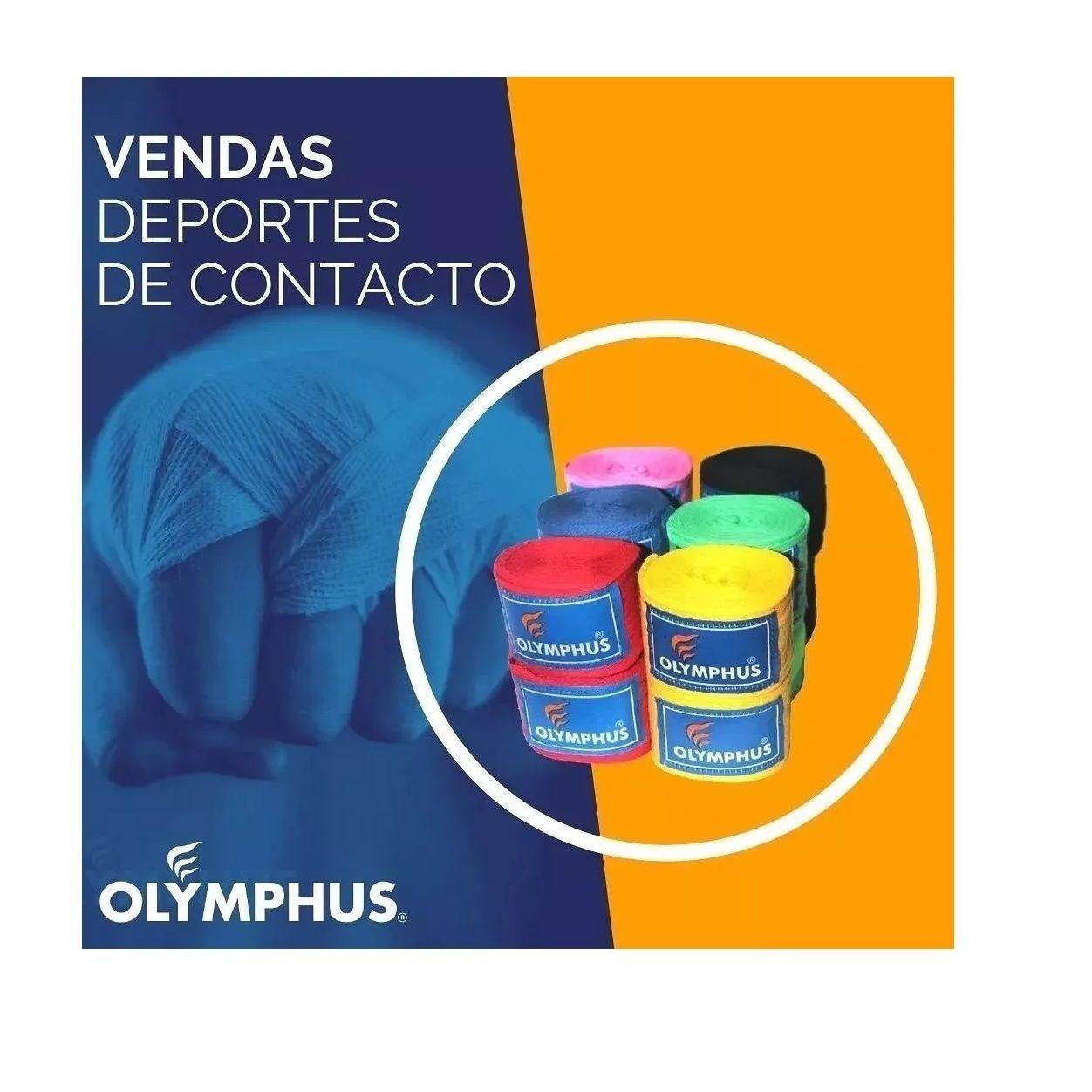 Vendas Boxeo Vendaje Box Kickboxing Mma Olymphus 5cm X 4,5mt-2