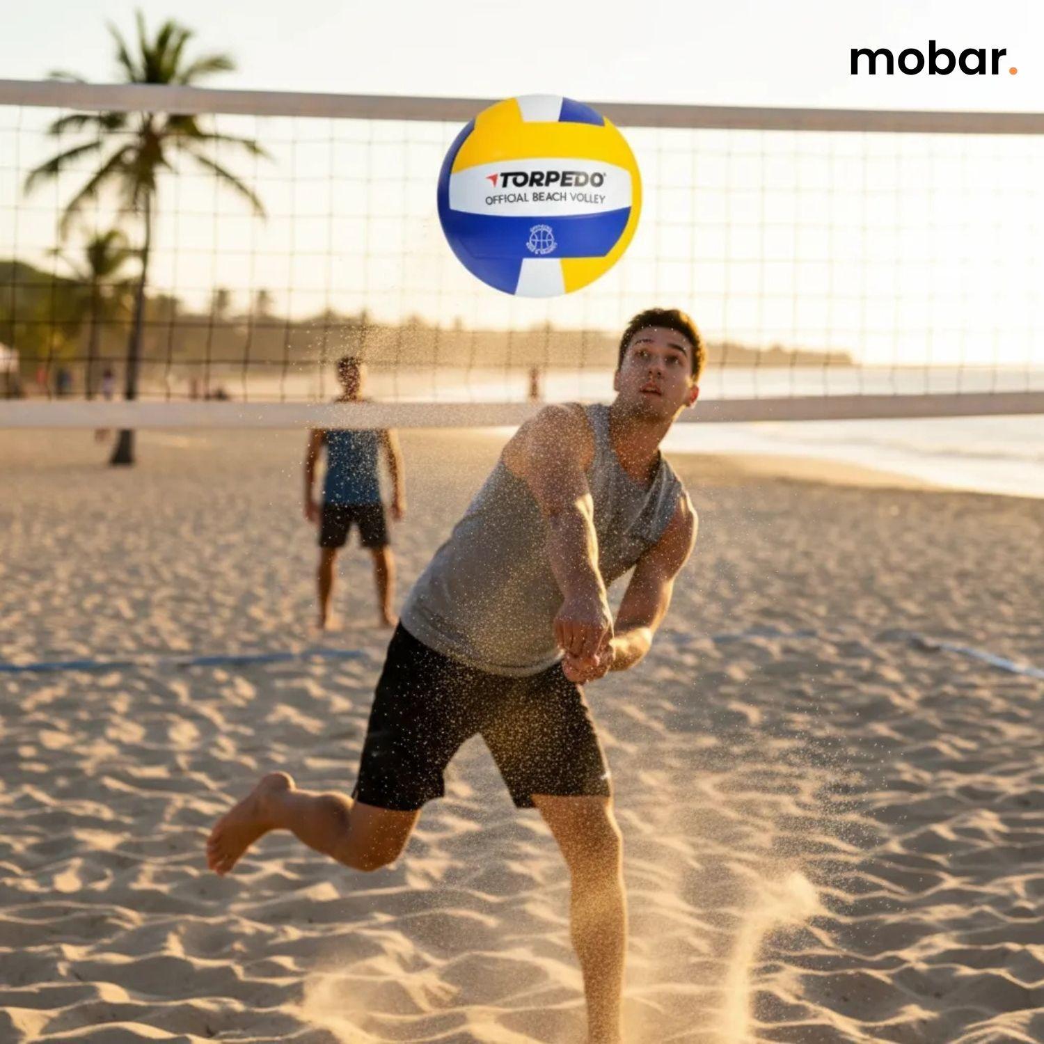 Balon Voleibol Playa Beach Volley N 5 Torpedo Tama o y Peso Oficial-2