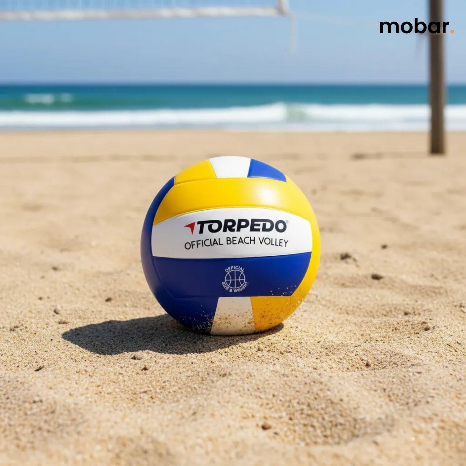 Balon Voleibol Playa Beach Volley N 5 Torpedo Tama o y Peso Oficial-3