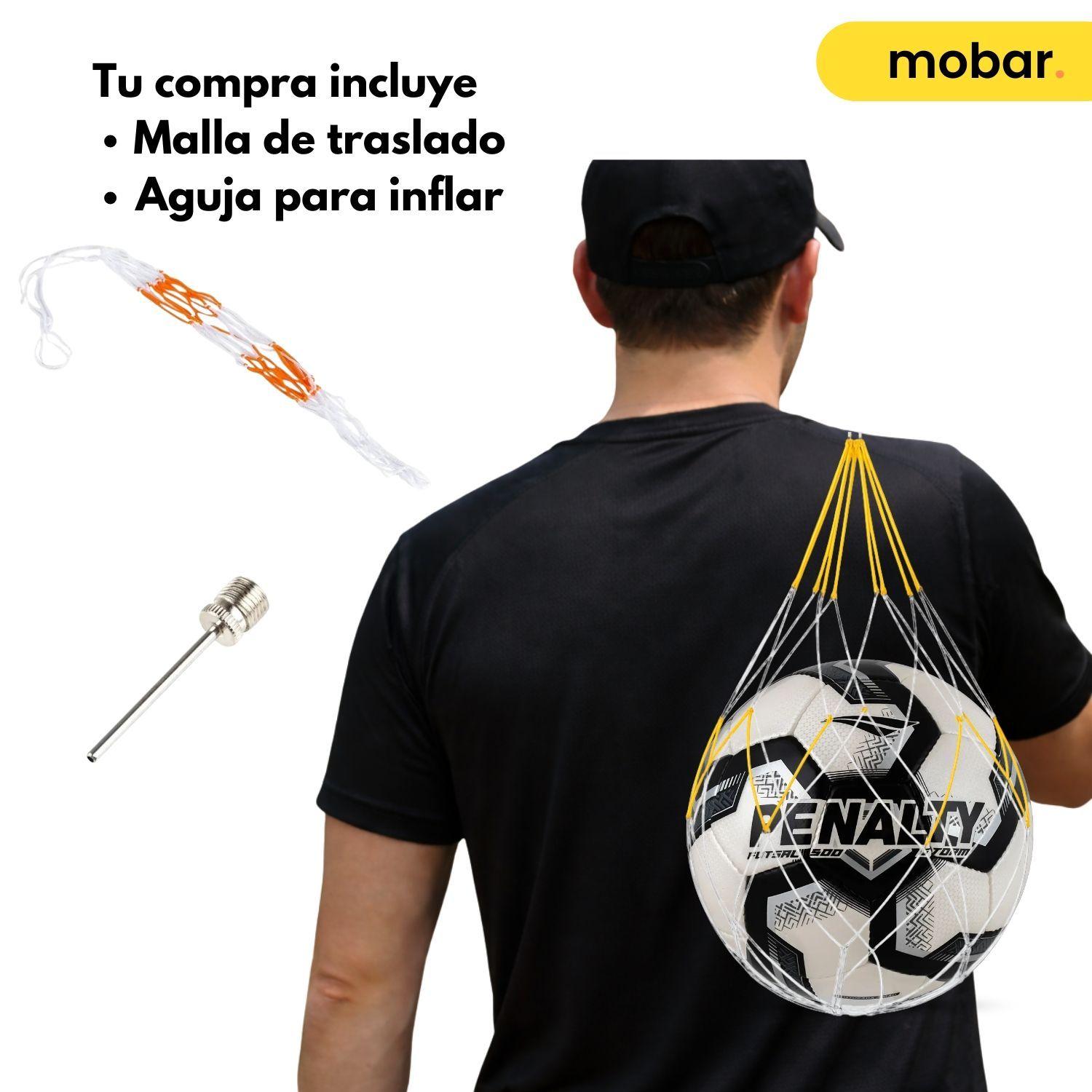 Pelota Balon Futsal Balon Futbol Sala Penalty Storm Xxv Negro Gris-3