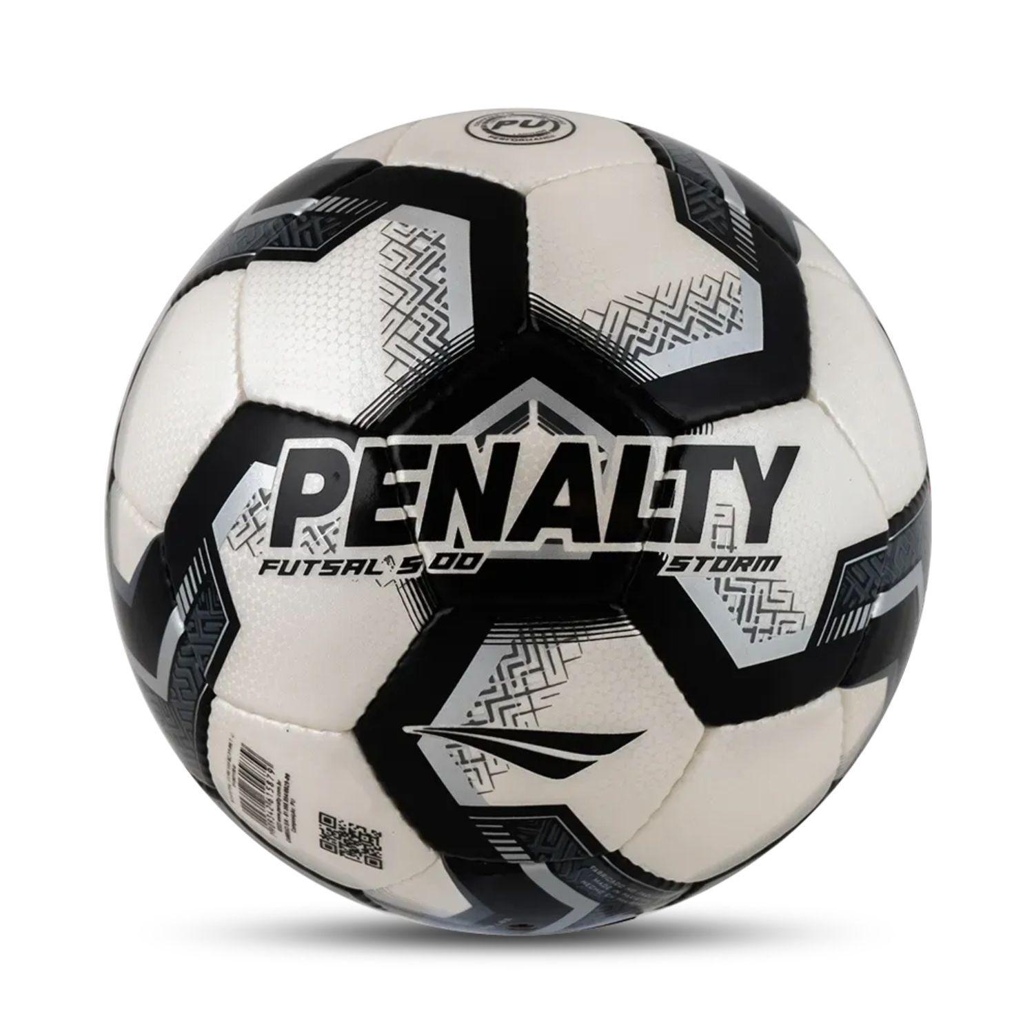 Pelota Balon Futsal Balon Futbol Sala Penalty Storm Xxv Negro Gris-4
