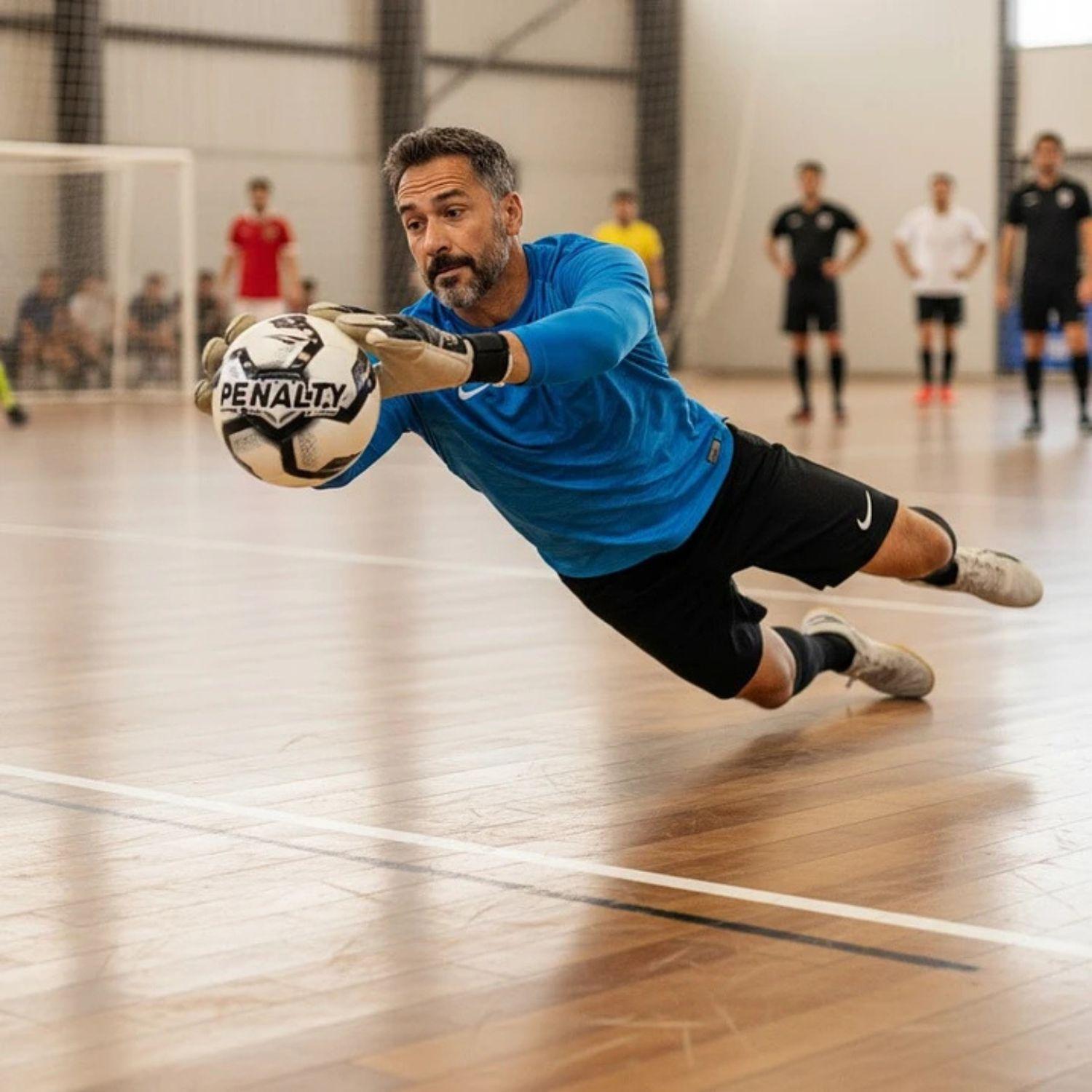 Pelota Balon Futsal Balon Futbol Sala Penalty Storm Xxv Negro Gris-6