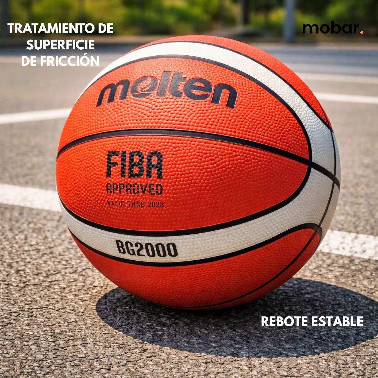 Balon Pelota Basquetbol N5 Basketball Molten Bg2000 Outdoor-5