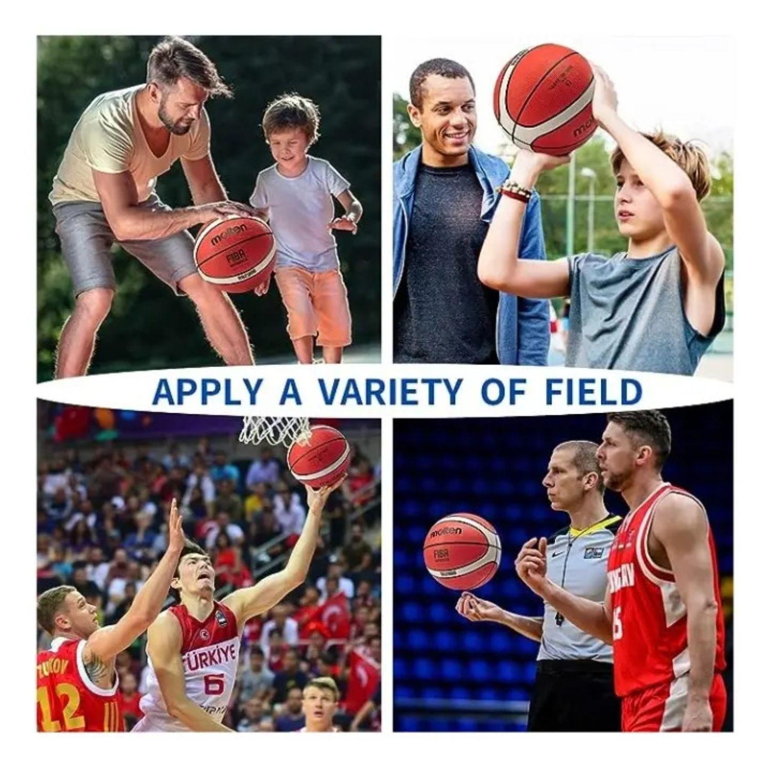 Balon Pelota Basquetbol N6 Basketball Molten Bg2000 Outdoor-8