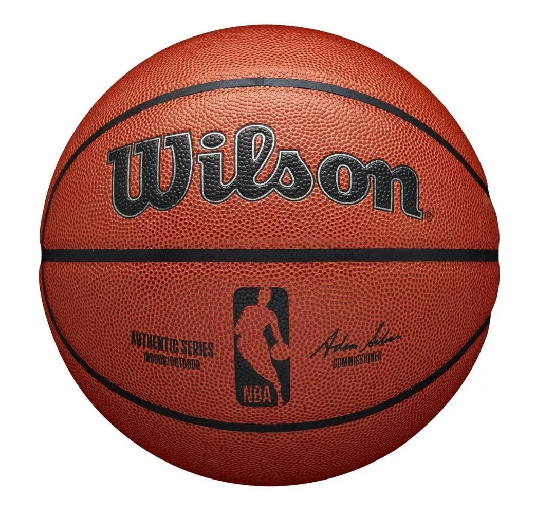 Balon Basketball Basquetbol Wilson Nba Authentic N7 Cuero-0
