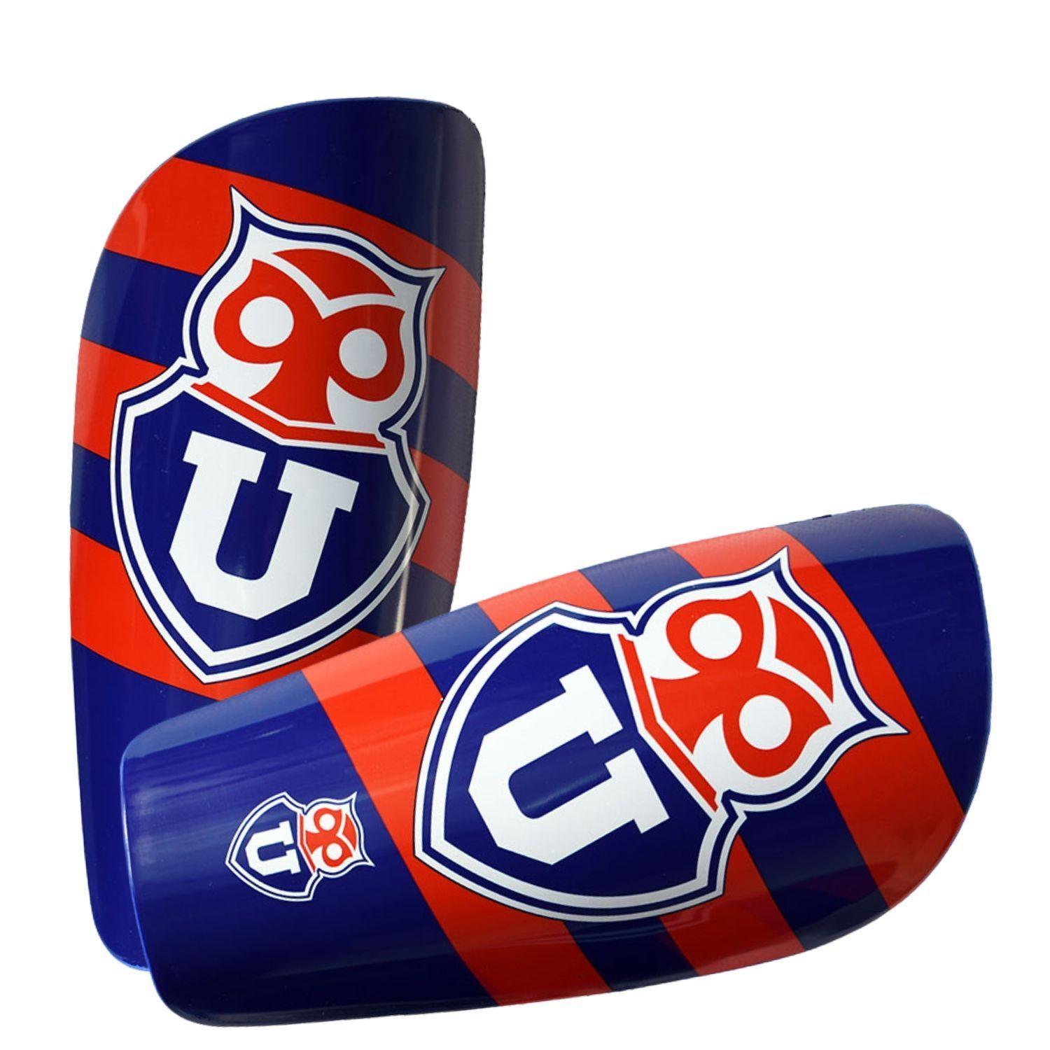Canilleras Futbol Universidad De Chile Licencia Oficial Rojo-2