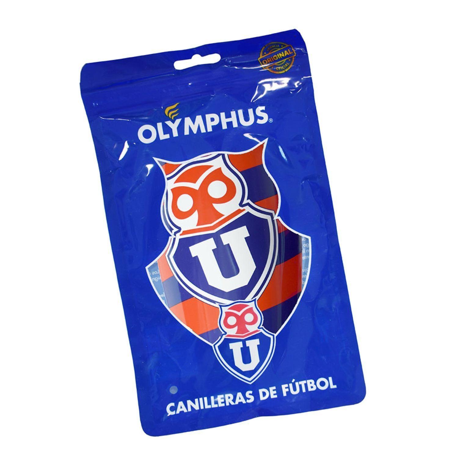 Canilleras Futbol Universidad De Chile Licencia Oficial Rojo-4