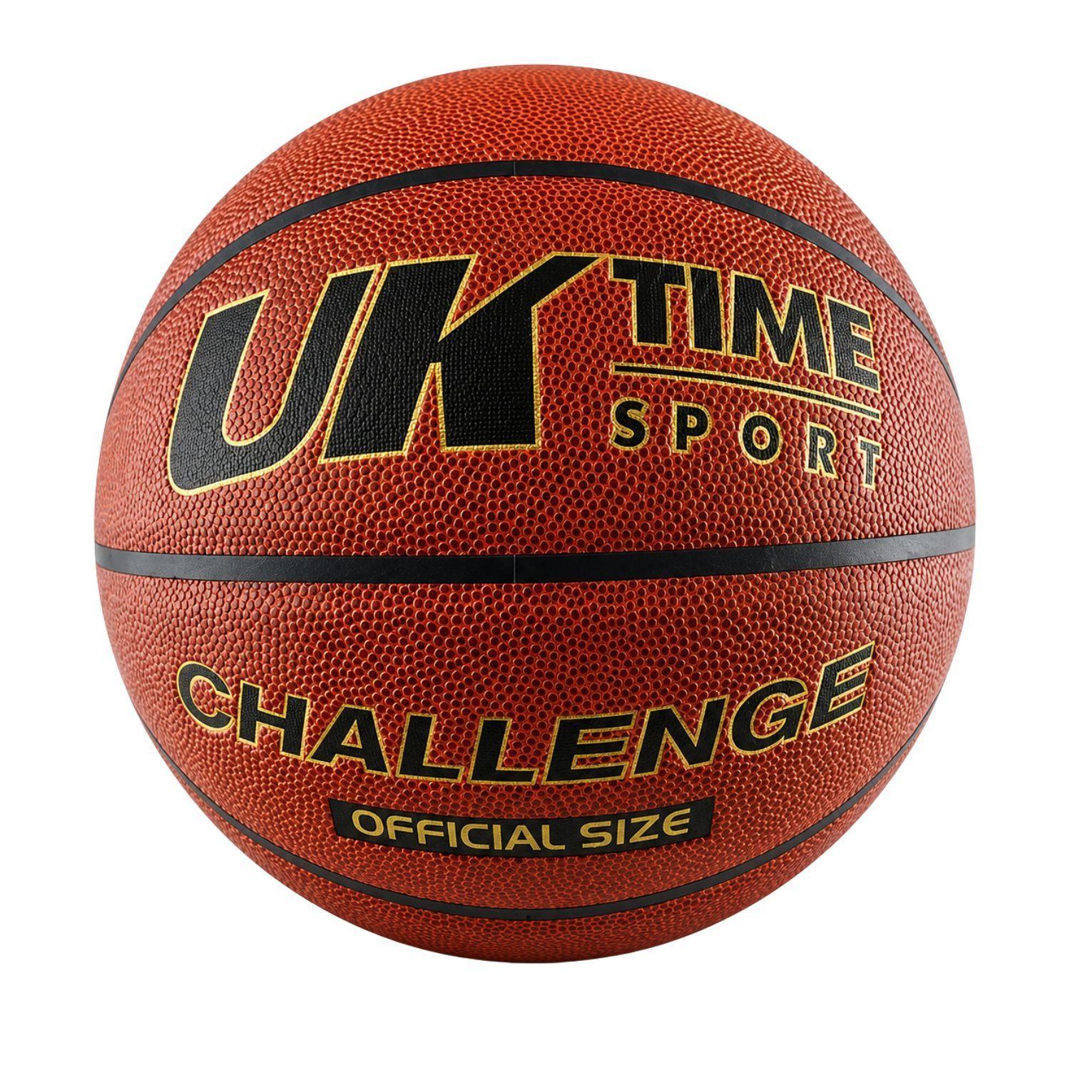 Balon Basquetbol Pelota Basketball #7 Uk Challenge Cuero Pu-0