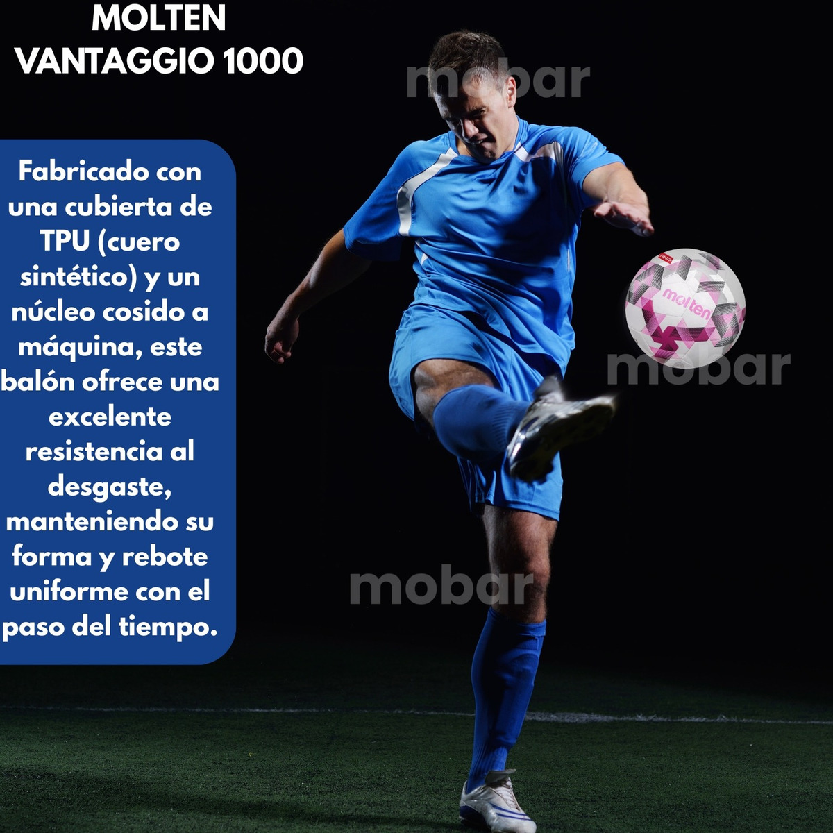 Balon Futbol Pelota N° 5 Molten Vantaggio 1000 Entrenamiento-2