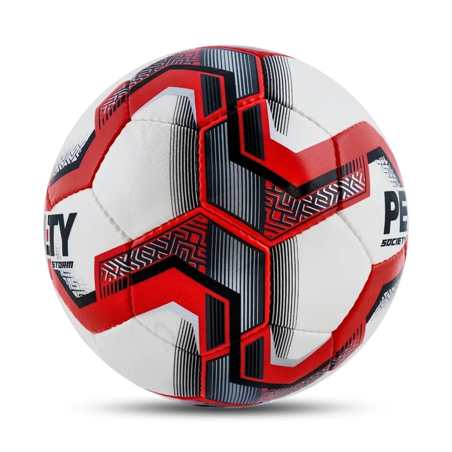 Pelota Futbolito Balon Futbol 7 N 5 Penalty Storm XXV Bote Medio Rojo-5