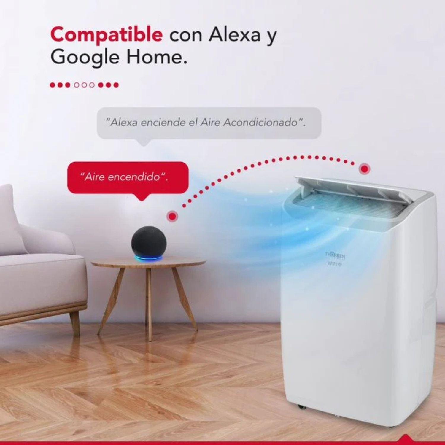 Aire Acondicionado Portatil Thor Smartpac 4en1 9000btu Thorben-3