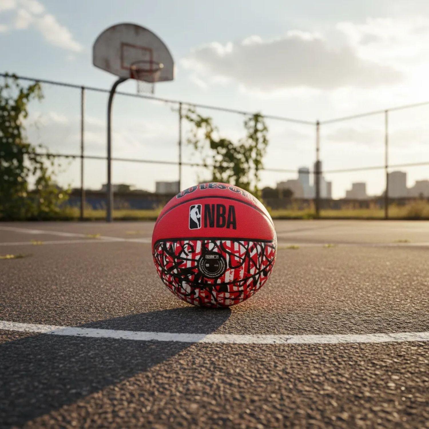Balon Basquetbol Basketball N7 Wilson Graffiti Chicago Bulls-8