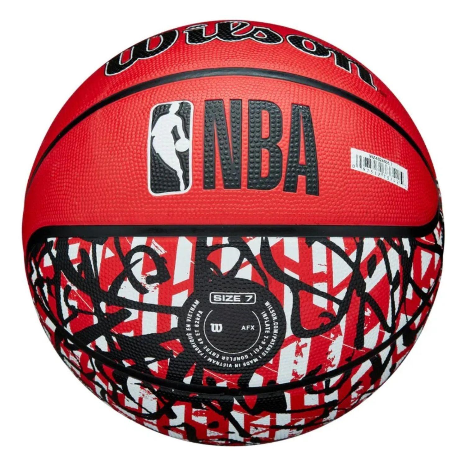 Balon Basquetbol Basketball N7 Wilson Graffiti Chicago Bulls-5