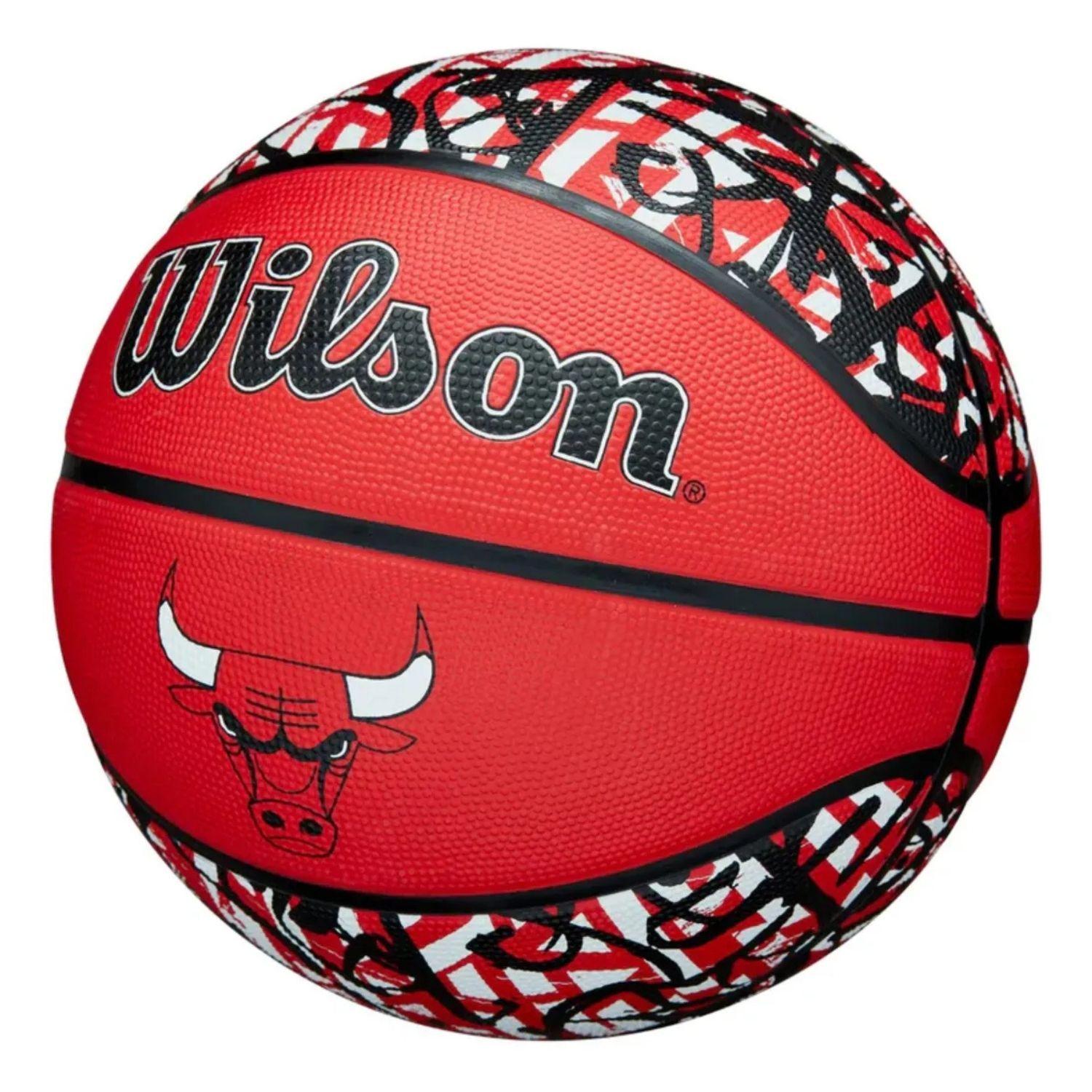 Balon Basquetbol Basketball N7 Wilson Graffiti Chicago Bulls-6