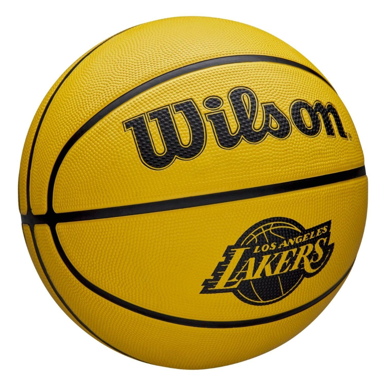 Balon Basquetbol Pelota Basketbal N 7 Wilson Solid Lakers-2