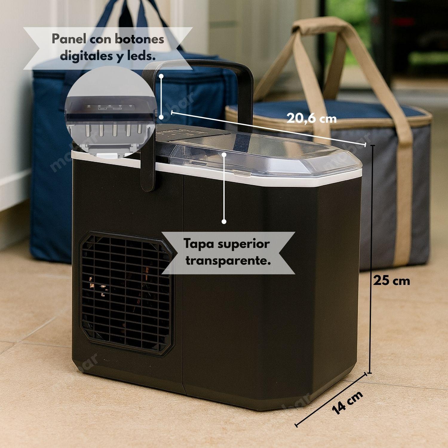 Maquina De Hielo Blanik Bmh097 13l Automatica Transportable-6